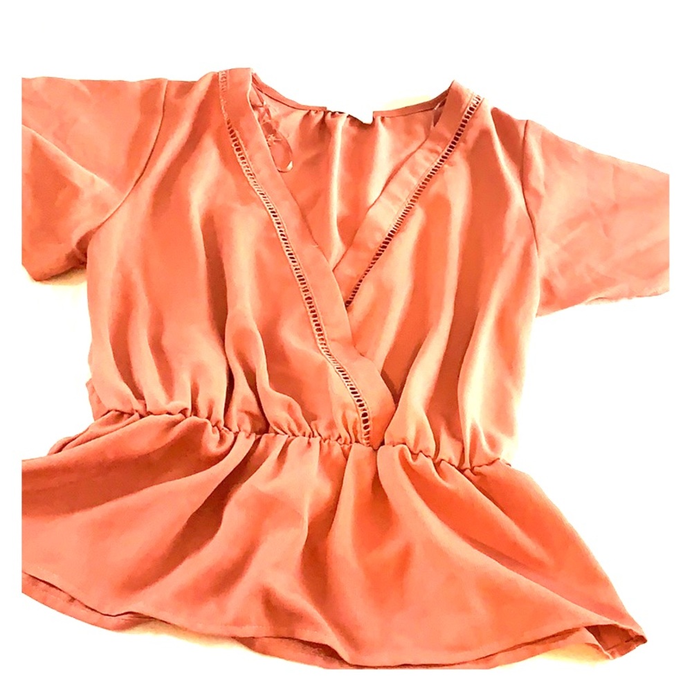 Peachy blouse